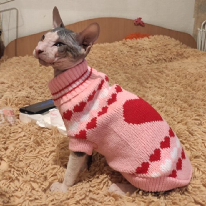 Christmas Cat Dog Sweater Pullover - Image 14