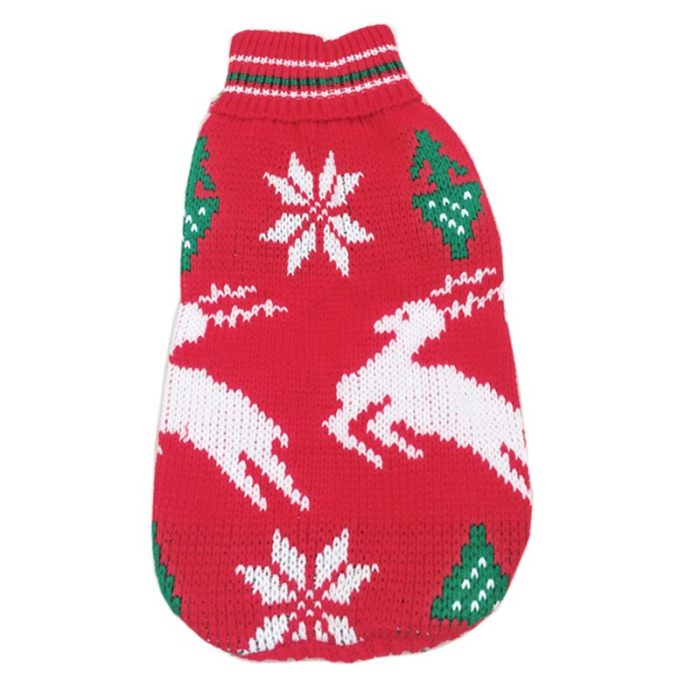 Christmas Cat Dog Sweater Pullover - Image 8