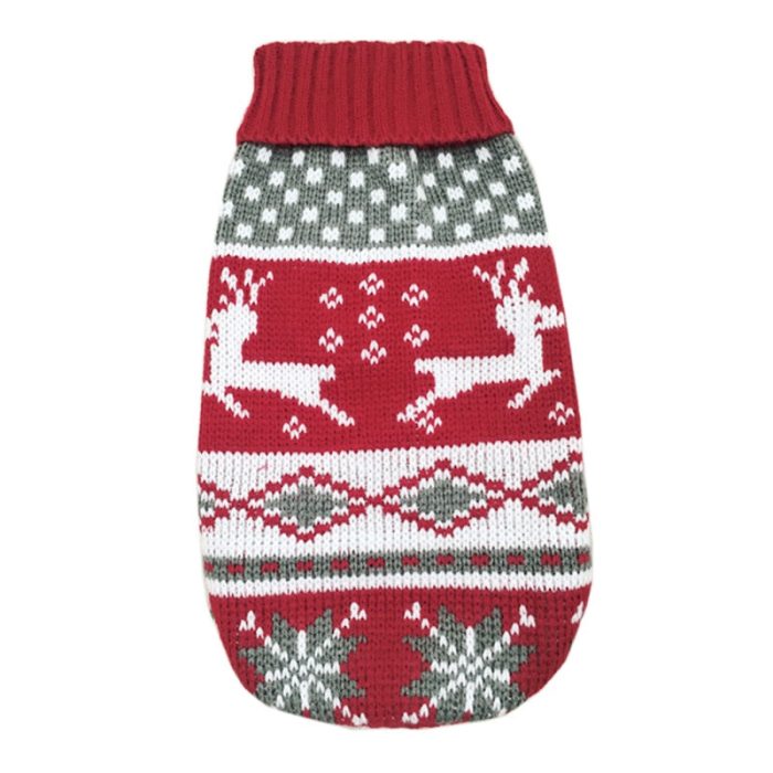 Christmas Cat Dog Sweater Pullover - Image 21